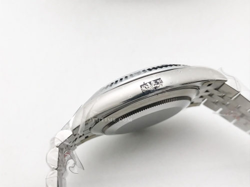 DJ2 126334 41mm Jub Flt 904L SS/SS Blue/Stk JQF VR3235