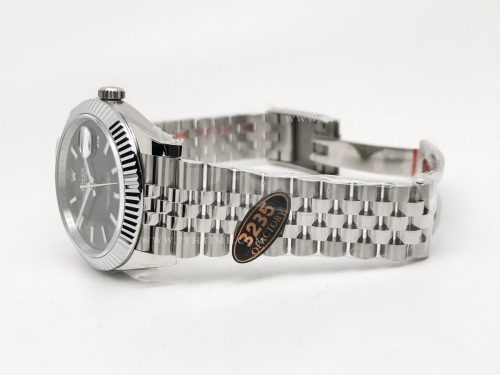 DJ2 41mm Jub Flt 904L SS/SS Blk/Stk JQF VR3235