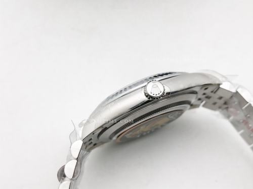 DJ2 126334 41mm Jub Flt 904L SS/SS Grn-P/Stk JQF VR3235