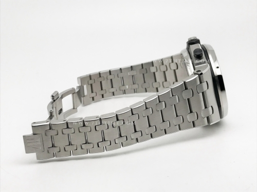 AP ROO Chronograph SS/SS Grey/Blk/Num APF A3126