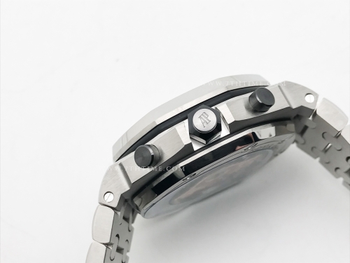 AP ROO Chronograph SS/SS Grey/Blk/Num APF A3126