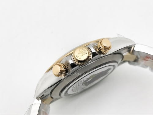 Daytona 116503 904L Wt YG/SS Gold/Stk QF SH4130