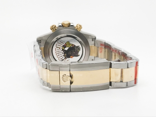 Daytona 116503 904L Wt YG/SS Gold/Stk QF SH4130