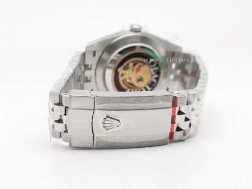 DJ2 126334 41mm Jub Flt 904L SS/SS Blue/Dia JQF VR3235