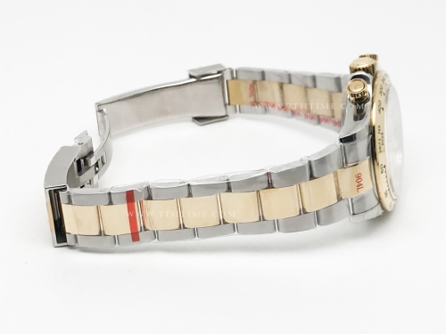 Daytona 116503 904L Wt YG/SS Gold/Dia QF SH4130