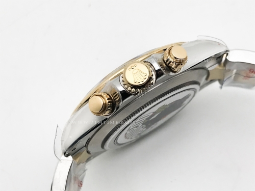 Daytona 116503 904L Wt YG/SS Gold/Dia QF SH4130