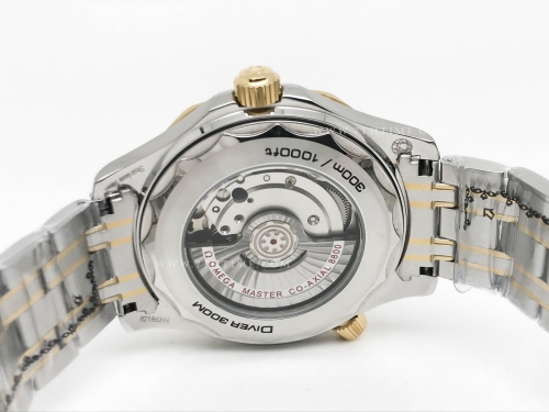 Seamaster 300m 2018 Blk YG/SS Black GDF MY8215