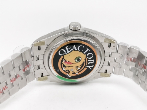 DJ 126234 36mm Jub Flt 904L SS/SS Blue/Stk JQF VR3235