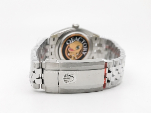 DJ 126234 36mm Jub Flt 904L SS/SS Blue/Stk JQF VR3235