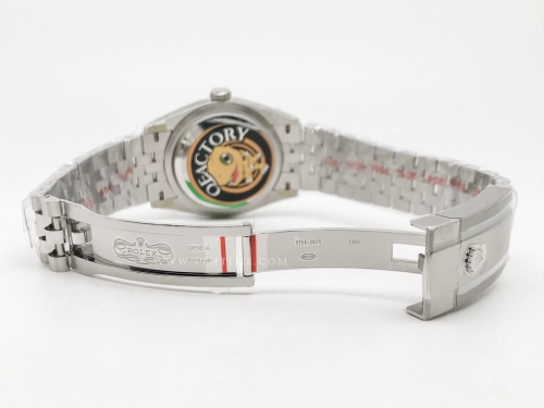 DJ 126234 36mm Jub Flt 904L SS/SS Blue/Dia JQF VR3235