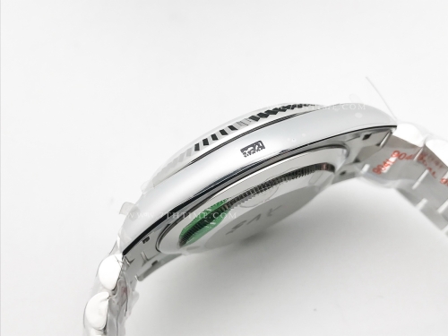 DayDate 40mm 904L Flt SS/SS Grey/Stk GMF A2836