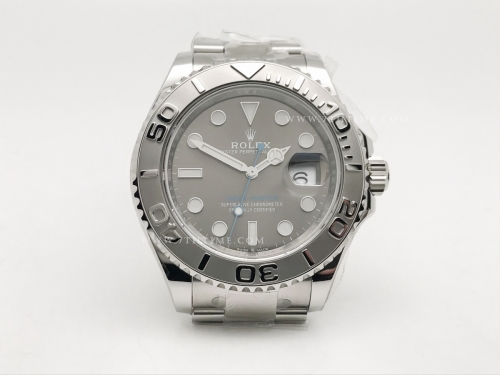 YachtMaster 126622 904L SS/SS Grey JQF VR3235