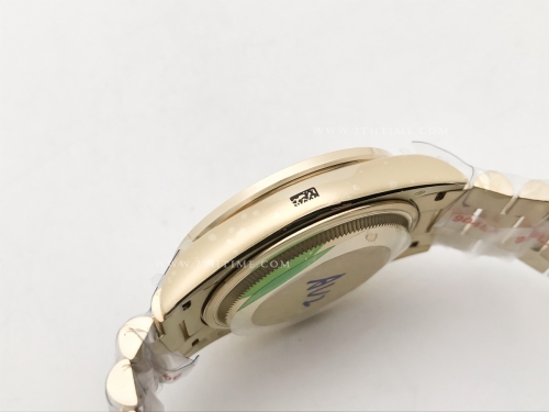 DayDate 128398TBR 36mm Wt 904L Dia YG/YG M-Wht/Dia GMF A2836