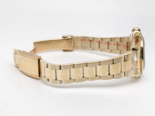 Daytona 126528 YG/YG Blk/Wht/Stk 904L QF V8 QF4132