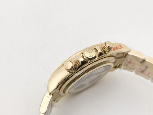 Daytona 126528 YG/YG Blk/Wht/Stk 904L QF V8 QF4132