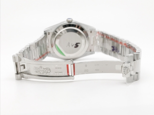 DayDate 40mm 904L Flt SS/SS P-Met/Dia GMF A2836