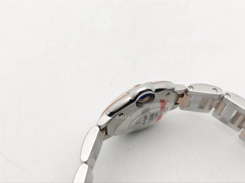 Balon Bleu Ladies 28mm RG RG/SS Wht/Dia V6F V7 Sw Qtz