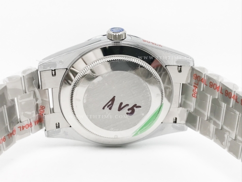 DayDate 40mm 904L Flt SS/SS I-Blue/Rm/Stk GMF A2836