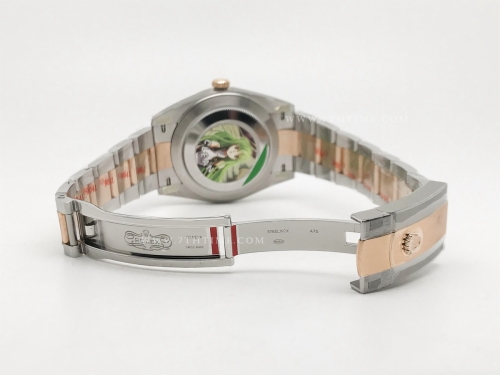 DJ2 41mm Oys Flt 904L RG/SS M-Wht/Dia Clean VR3235