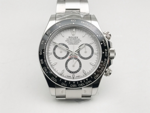 Daytona 126500 CER SS/SS White 904L AR+ A4131