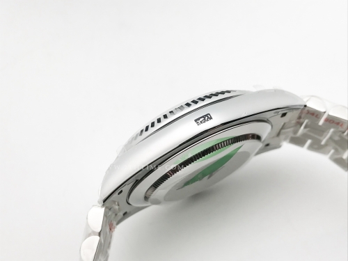 DayDate 40mm 904L Flt SS/SS Blue/Rm/Stk GMF A2836