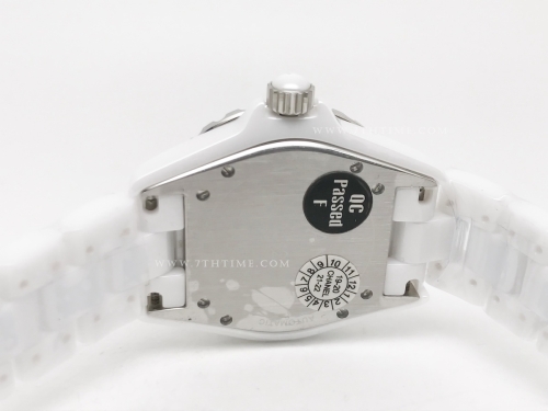 XHANEL J-12 38mm Wht CER/CER Wht/Graffiti HTF A2892