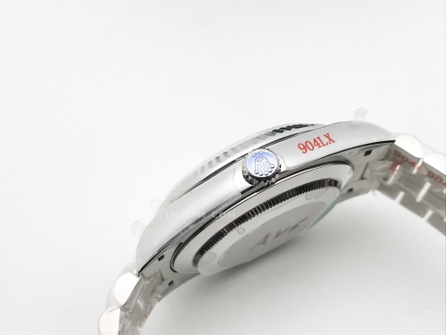 DayDate 40mm 904L Flt SS/SS I-Blue/Ara GMF A2836