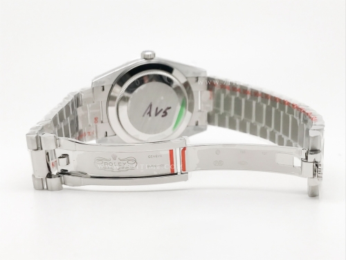 DayDate 40mm 904L Flt SS/SS I-Blue/Ara GMF A2836