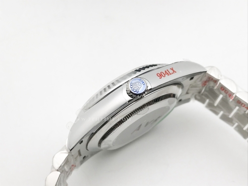 DayDate 40mm 904L Flt SS/SS Met/Dia GMF A2836