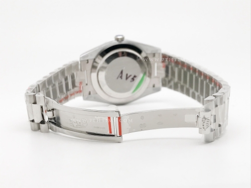 DayDate 40mm 904L Flt SS/SS Met/Dia GMF A2836