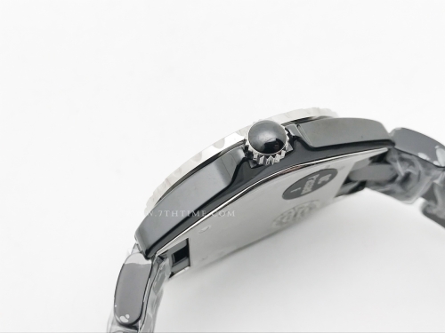 XHANEL J-12 38mm Blk CER/CER Blk/Num HTF A2892