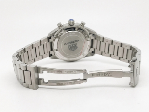 Carrera Chrono 42mm SS/SS Blk/Col A8F VK63A