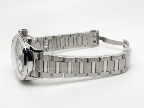 Carrera Chrono 42mm SS/SS Blue/Wht A8F VK63A