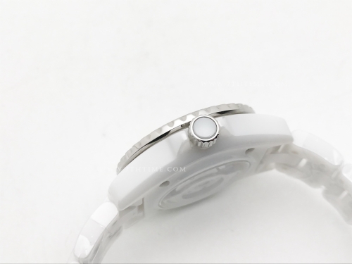 XHANEL J-12 33mm Wht CER/CER Wht/Num HTF A12.2