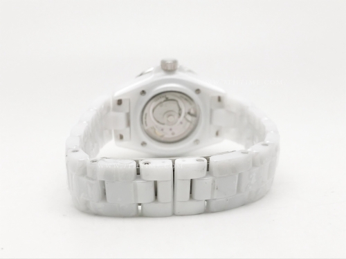 XHANEL J-12 33mm Wht CER/CER W-MOP/Dia HTF A12.2