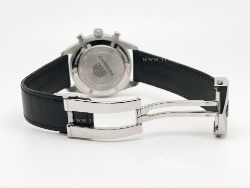 Carrera Chrono 42mm Wht SS/LE Wht/Wht A8F VK63A