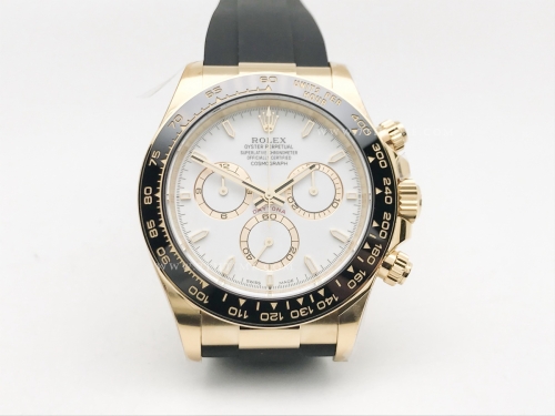 Daytona 126518LN YG/RU White/Stk EWE A4131