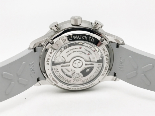 Portuguese Chrono IW3716 SS/RU Grn/Num Z+F A69355