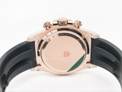 Daytona 126515LN RG/RU Blk/Gold/Stk EWE A4131