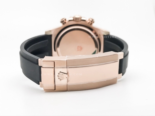 Daytona 126515LN RG/RU Blk/Gold/Stk EWE A4131