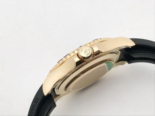 YachtMaster 226658 42mm Wt YG/RU Blk ARF VR3235