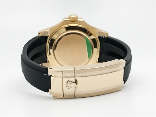 YachtMaster 226658 42mm Wt YG/RU Blk ARF VR3235