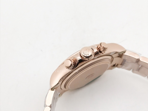 Daytona 126505 RG/RG Blk/Gold/Dia EWE A4131