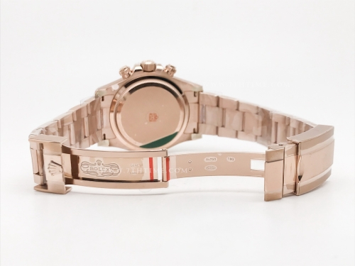 Daytona 126505 RG/RG Blk/Gold/Dia EWE A4131