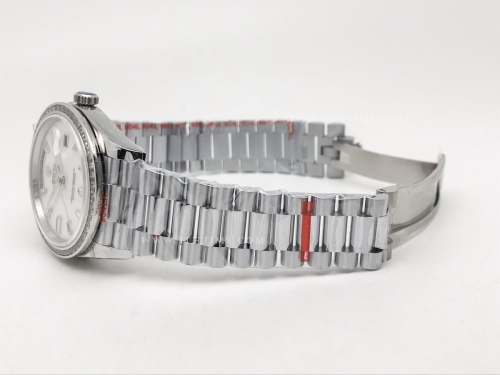 DayDate 40mm 904L B.Dia SS/SS W-MOP/B.Dia GMF A2836