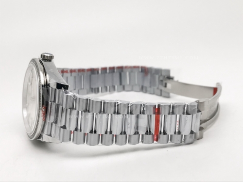 DayDate 40mm 904L B.Dia SS/SS Silv/B.Dia GMF A2836