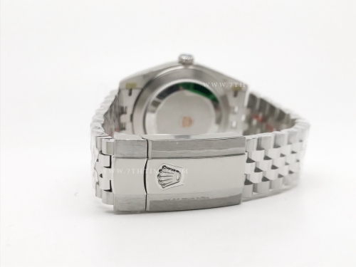 DJ2 126334 41mm Jub Flt 904L SS/SS Silv/Stk EWE A3235