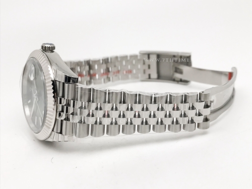 DJ2 41mm Jub Flt 904L SS/SS Green/Stk EWE A3235