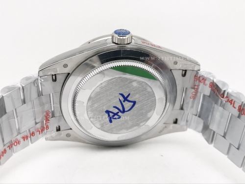 DayDate 40mm 904L B.Dia SS/SS O.Blue/Rm GMF A2836