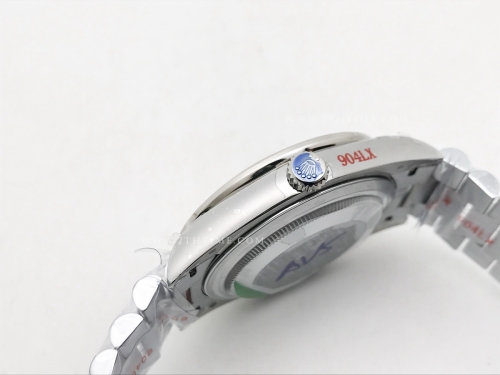 DayDate 40mm 904L B.Dia SS/SS Grn/Rm GMF A2836